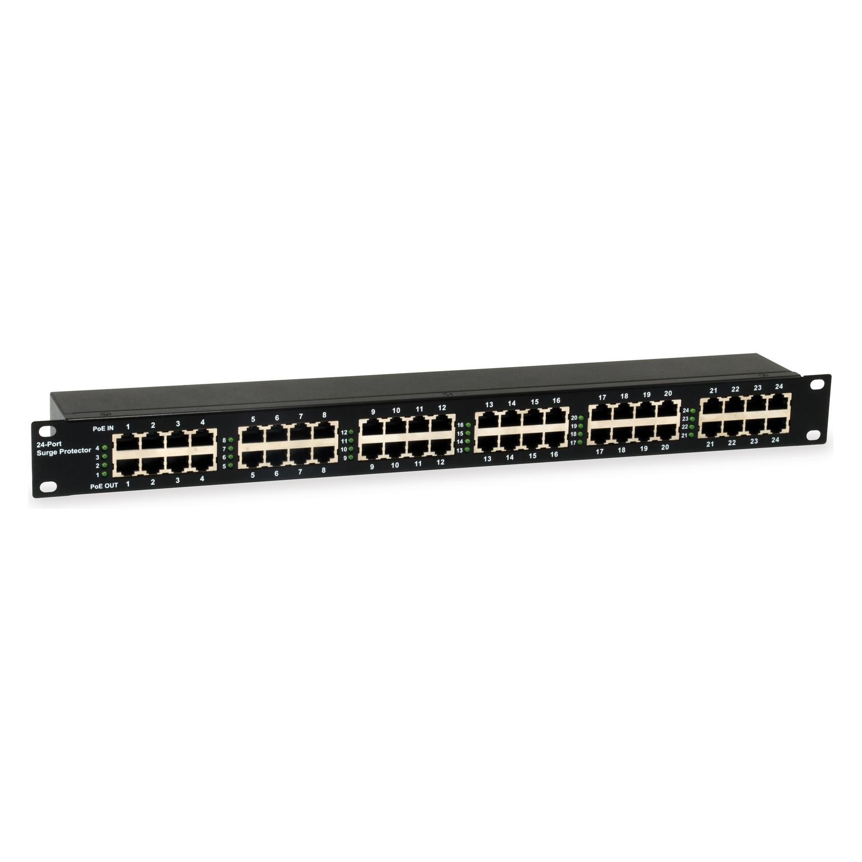 LevelOne Switch 24 Port ESP-2400 PoE 6kV 19"Sp. Schutz (24 Ports) (ESP-2400)