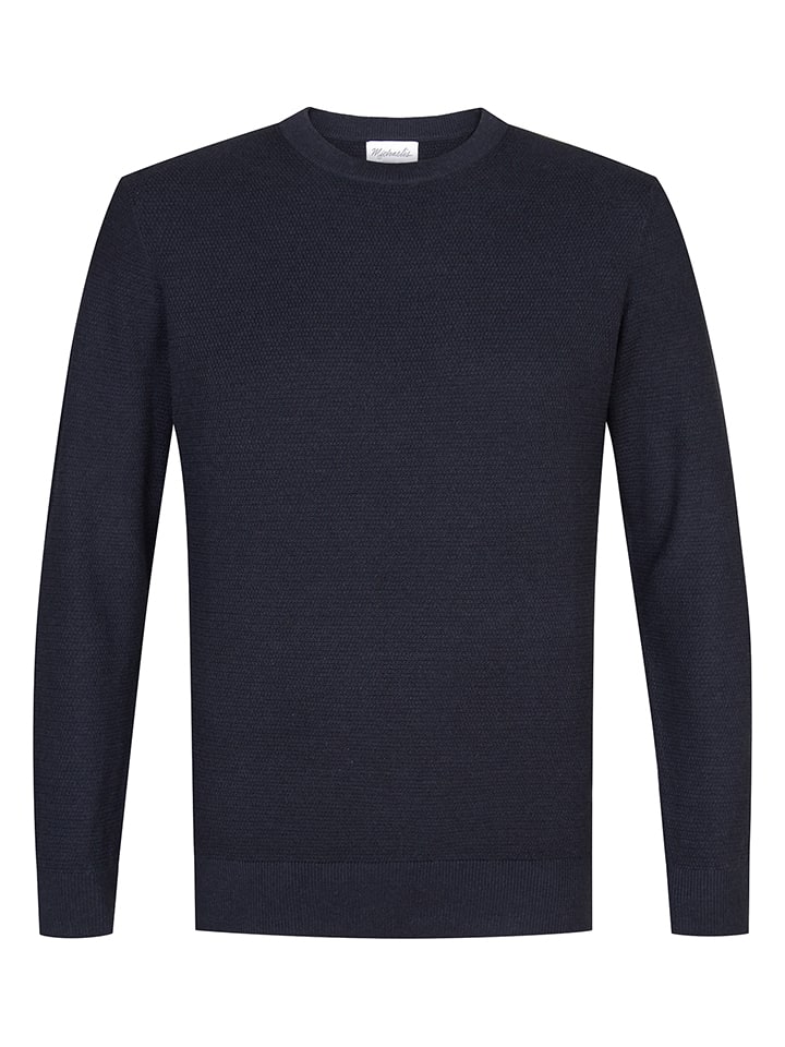PROFUOMO Pullover in Dunkelblau - XL