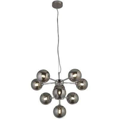 SEARCHLIGHT Pendelleuchte "Lighting Collection 9Lt Pendelleuchte - Chrom", chromfarben, H: 37cm, 1 Stk., Leuchten, Pendelleuchte