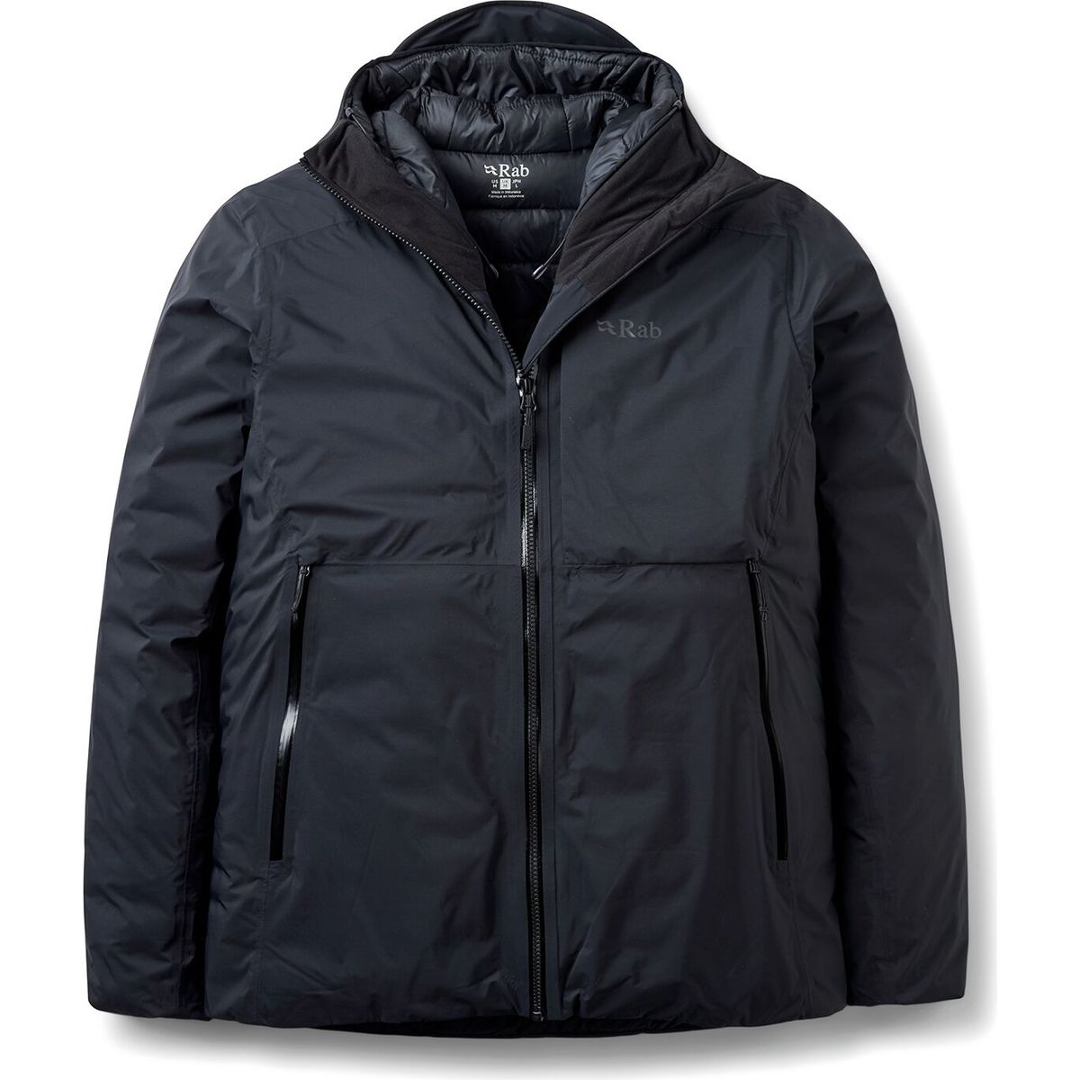 Rab Microlight Shield Jacket black (BLK) L QDC-07-BLK-LRG