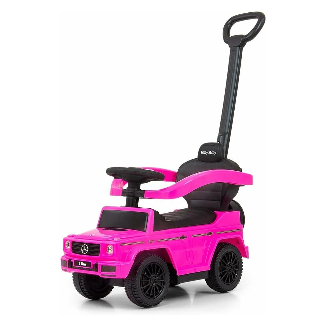 Mally L2 Vehicle with Mercedes G350D pink handle (3692)