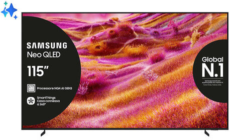 Samsung 115'' Neo QLED QN90F 4K Vision AI Smart TV (2025)