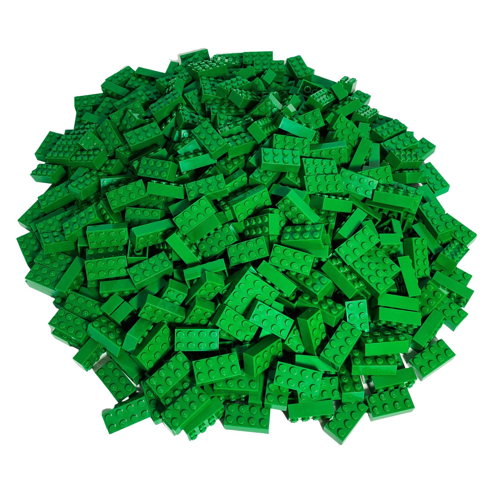 LEGO 2x4 Steine Hellgrün - 250 Stück - Light green bricks 3001 (3001, LEGO Zubehör) (3001)