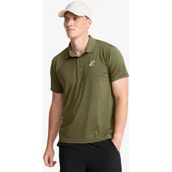 Stream Polo Shirt Herren Grape Leaf, Größe:XL - Herren > Oberteile > T-shirts - Grün