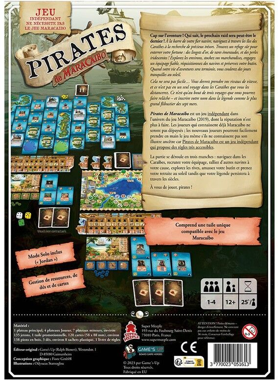 Super Meeple Pirates de Maracaibo