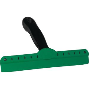 Vikan Fensterabzieher Wipe-N-Shine, für Glas, mit Gummilippe & Kunststoffschiene, Breite 25 cm