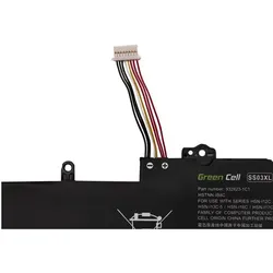 GreenCell SS03XL for HP EliteBook 5 G6 5 G6 5 G6 5 5 G6 5 G6 (3 Zellen, 4100 mAh), Notebook Akku, Schwarz