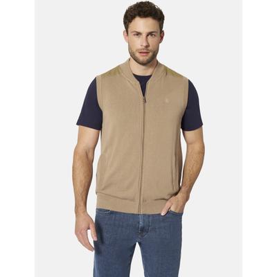 Strickweste BABISTA "Strickweste RENAR", Herren, Gr. XL, beige, Obermaterial: 100% Baumwolle CO., Westen Strickweste