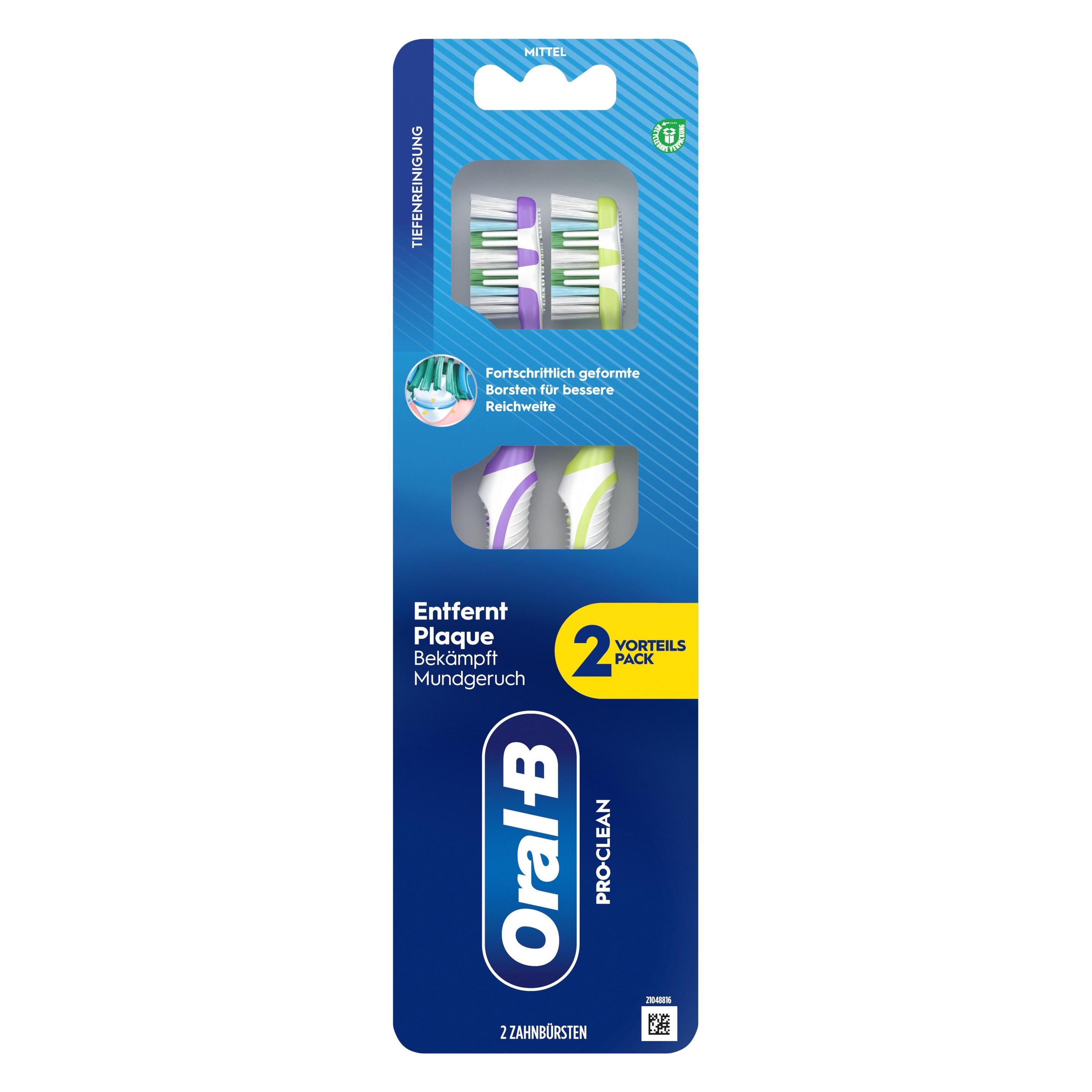 Oral-B Pro-Clean 40 (Mittel, 2x) (8700216446167)
