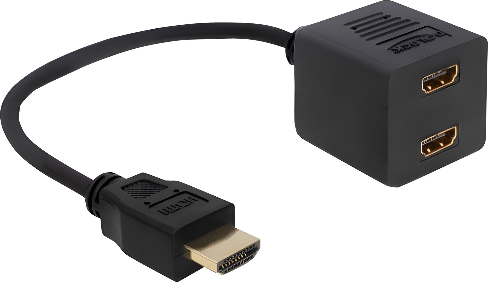 Delock HDMI High Speed adapter met Ethernet