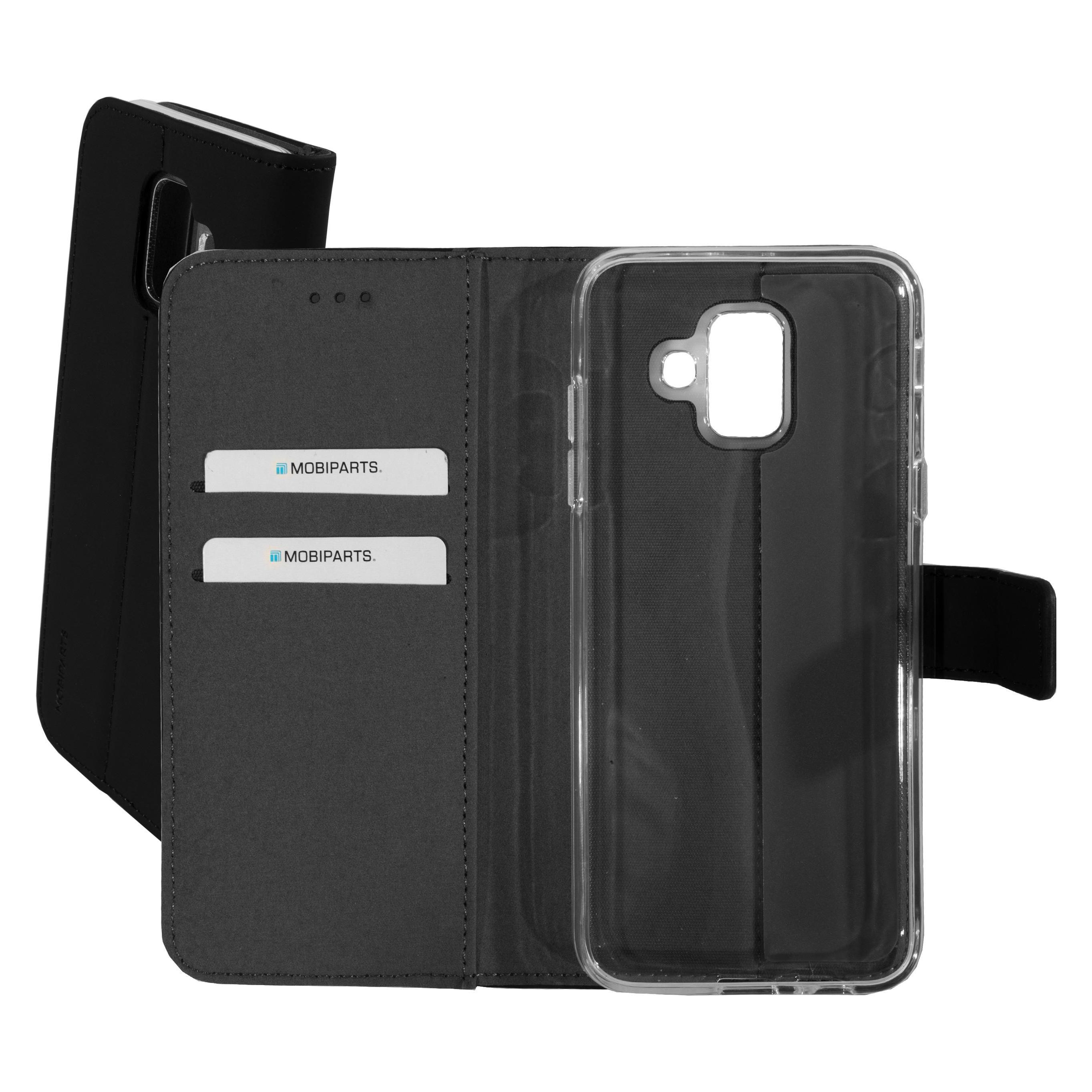 Mobiparts Premium Wallet TPU Case Samsung Galaxy A6 (2018) Black (Samsung Galaxy A6 (2018)) (MP-77231)