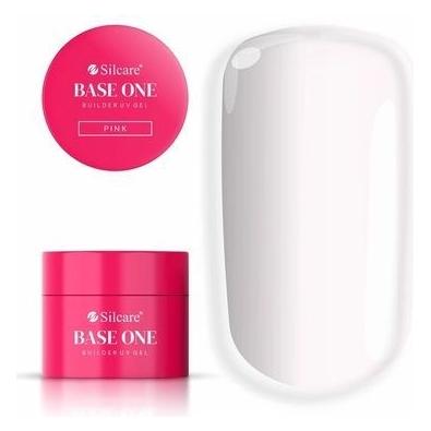 Silcare Base One Builder Gel Pink 50g - Perfect For Nail Enhancement (50 g) (5902560565812)