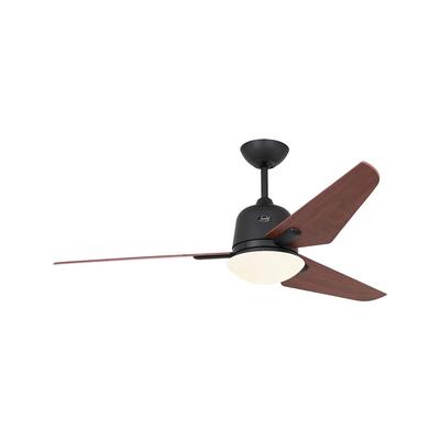 Eco Aviatos 132, Ventilator aus Anthrazit und Kirschholz mit Licht, CasaFan
