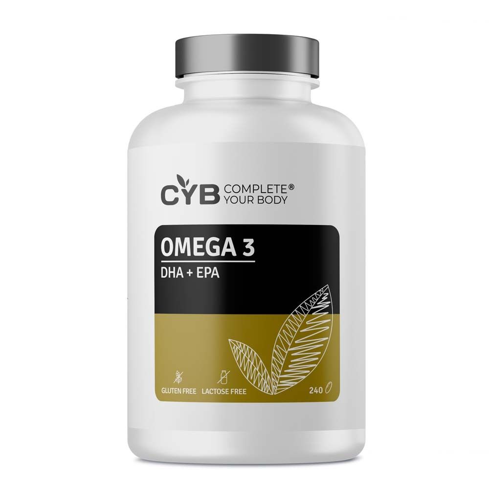 CYB Omega-3 240 mg Dha+360 EPA Kapseln St
