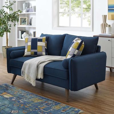 Carson Carrington Hedeby Upholstered Fabric Loveseat