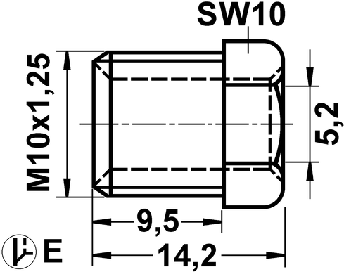 Ate Überwurfschraube 24.3516-0060.1