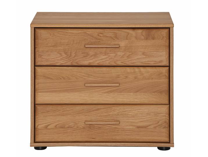 Nachtkonsole WIEMANN Lido , braun (eiche dekor), B:60cm H:53cm T:43cm, Sideboards, Nachtkonsole, Breite 60 cm
