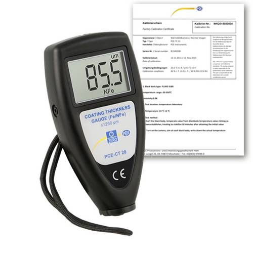 PCE Instruments PCE-CT 28-ICA Schichtdicken-Messgerät 0 - 1250 µS