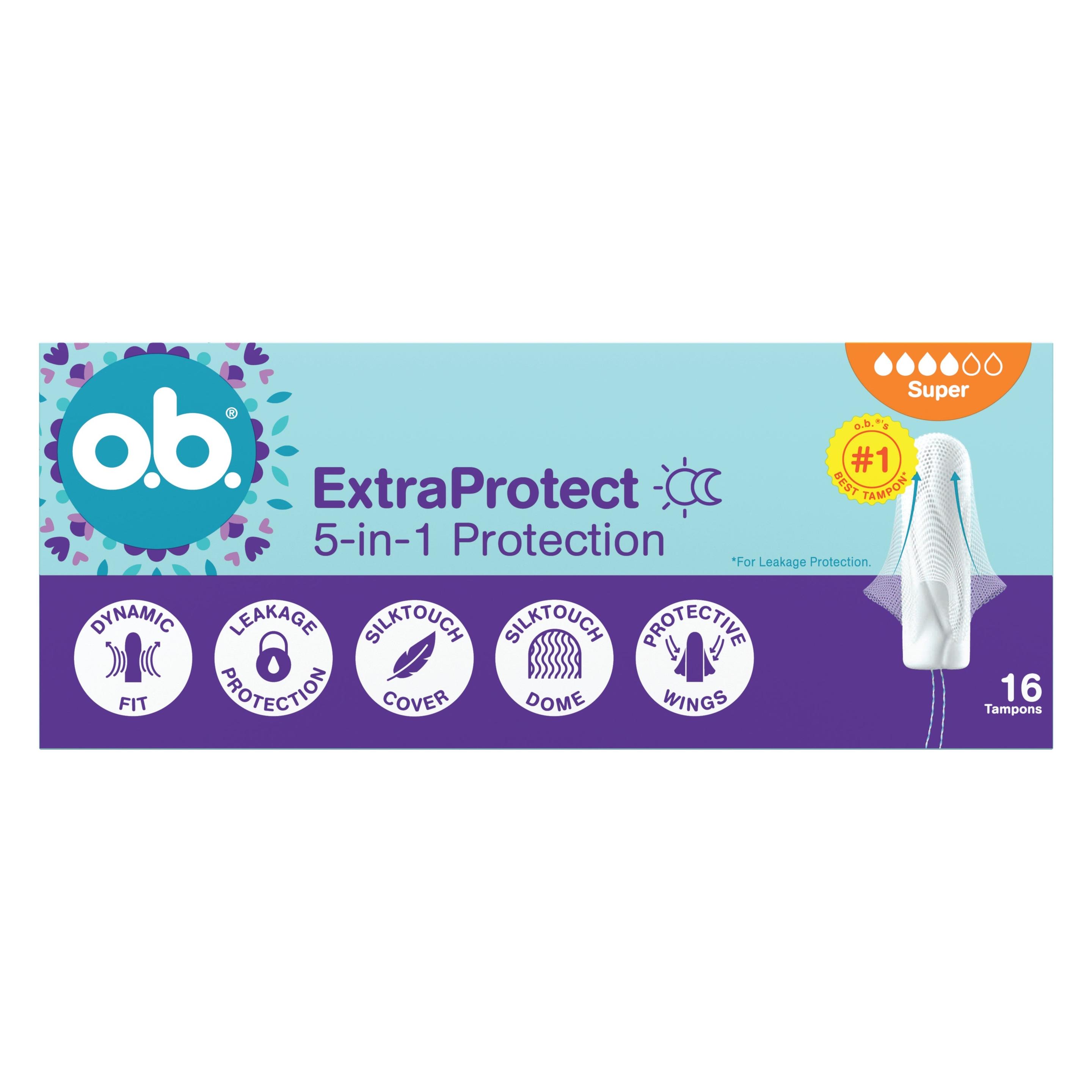 o.b. OB Tampons ExtraProtect Super (16x) (909292)