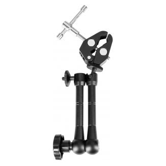 CamRock Magic Arm 11 Montagearm mit Crab Clamp CS-CL Montagehalterung (Kunststoff, Metall) (CR-MAGIC ARM 11-CRAB CLAMP CS-CL)