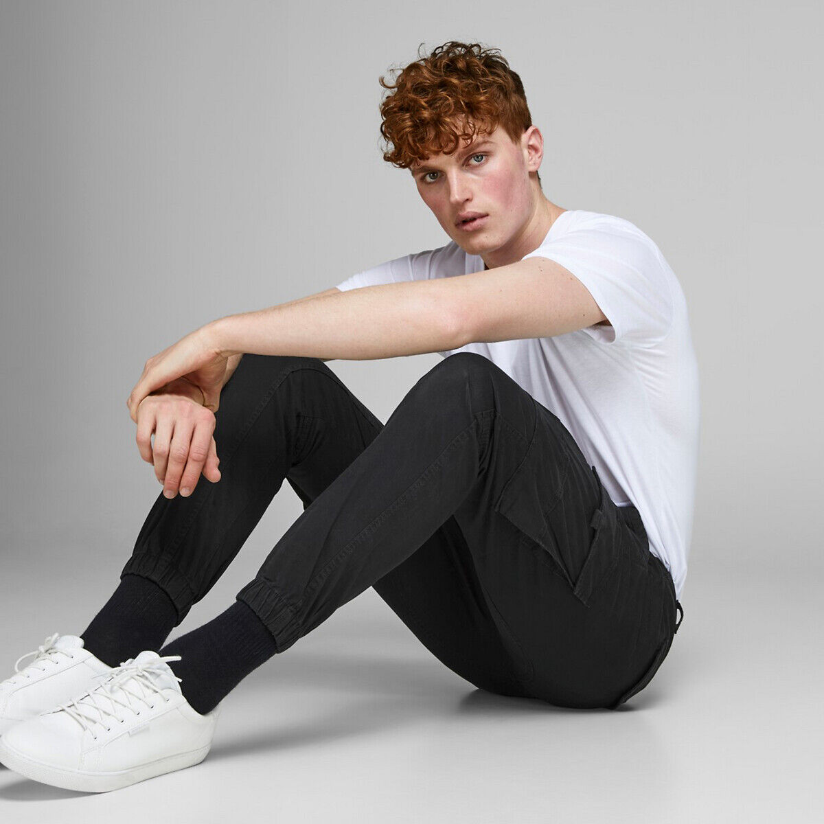JACK & JONES Pantalon cargo slim Paul Flake