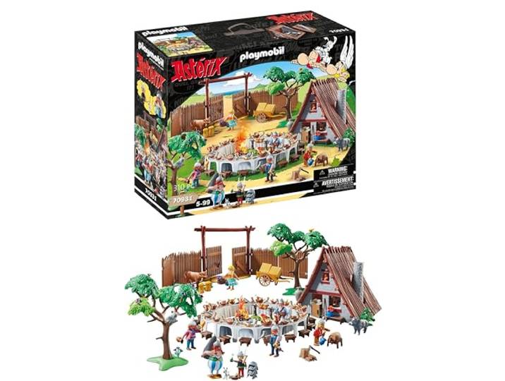 PLAYMOBIL Asterix 70931 Großes Dorffest, Spielzeug für Kinder ab 5 Jahren