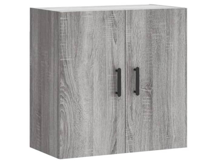 Helloshop26 Moderner Wandschrank, praktisch, dekorativ, 60 x 31 x 60 cm, aus Holz, Grau, 02_0048813