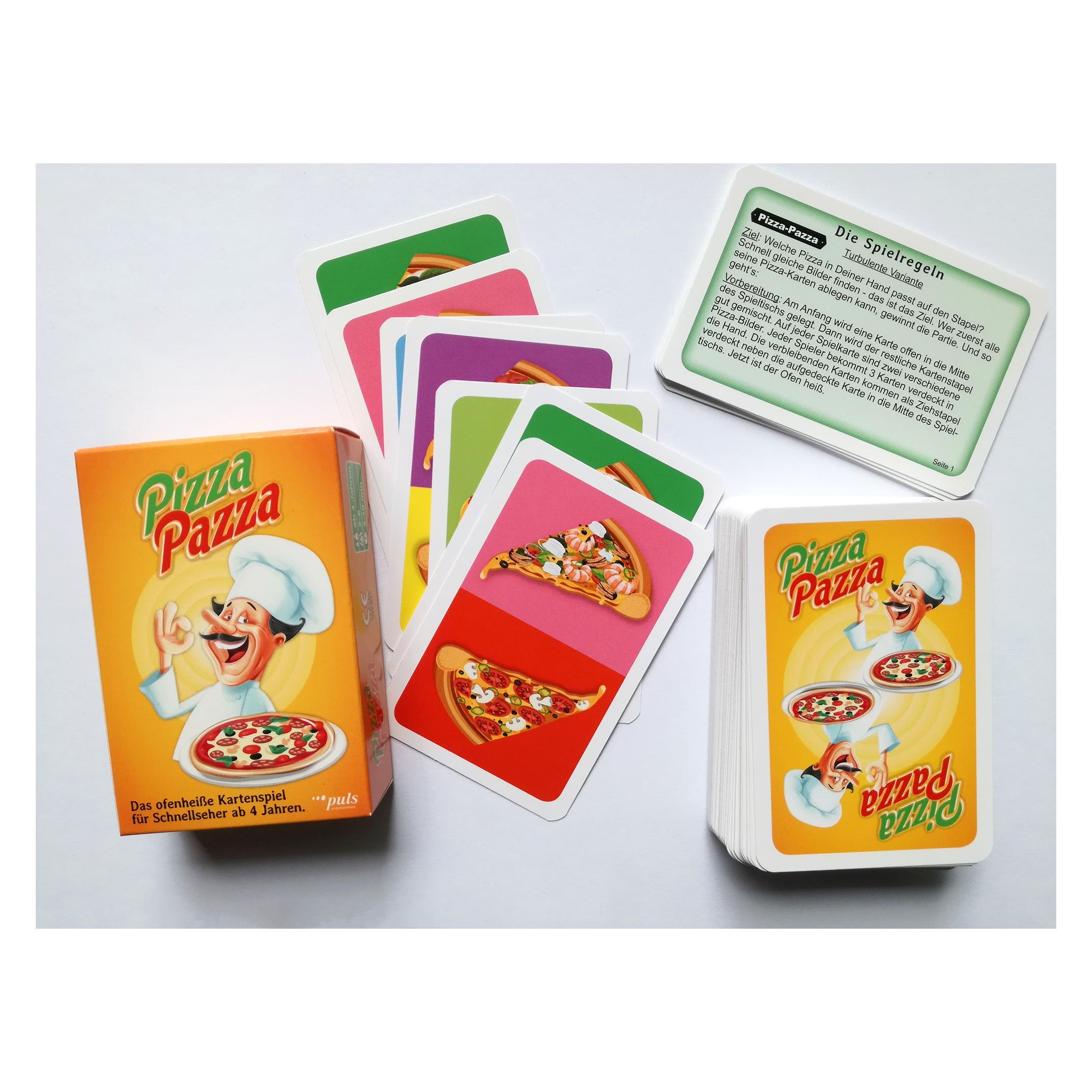 Puls entertainment PIZZA-PAZZA (Kartenspiel).22122 (Deutsch) (PUL22122)
