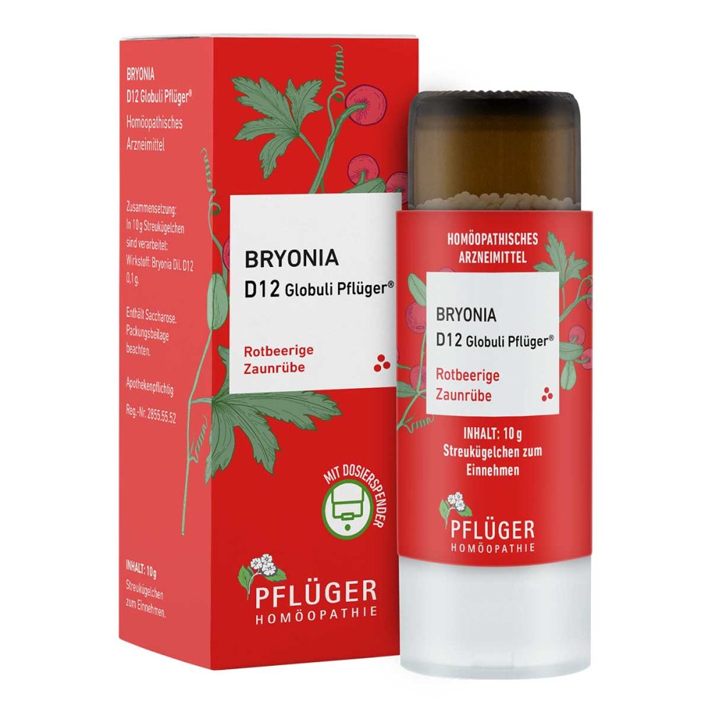 Homöopathisches Laboratorium Alexander Pflüger Gmb Bryonia D12 Globuli Pflüger Dosierspender 18051647