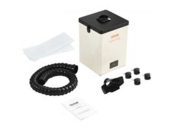 VEVOR Lötrauchabsaugung 150W Schweißrauchabsauger 332 m³/h, 5800 U/min 3-Stufen-Filter Lötrauch Absaugung, Mini Desktop Lötrauchabsorber für Lötstation Schweißarbeiten
