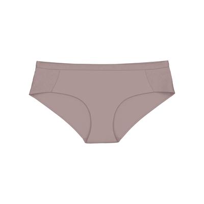 Slip TRIUMPH "Body Make-up Soft Touch Hipster EX", Damen, Gr. 38, chocolate mousse, Microtouch, Obermaterial: 65% Polyamid, 35% Elasthan, Unterhosen Slip, unsichtbar und weich