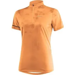 LÖFFLER Damen Trikot W BIKE SHIRT HZ LEAF, Größe 42 in Orange Orange