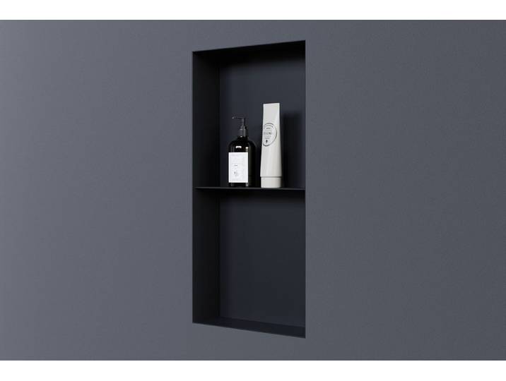 Bernstein Ablageelement NT306010X randlos, Randlose Wandeinbaunische, senkrecht und waagerecht montierbar