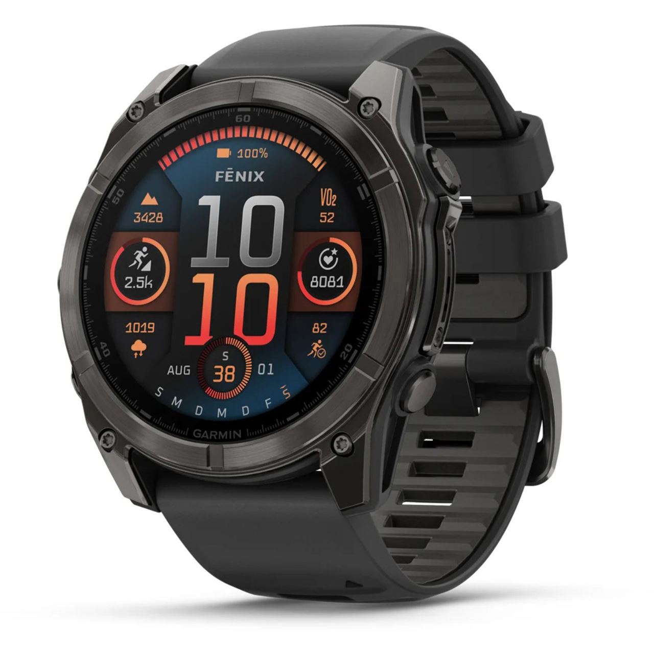 Garmin Wearable 010-02905-21 / fenix 8 Sapphire L Schwarz