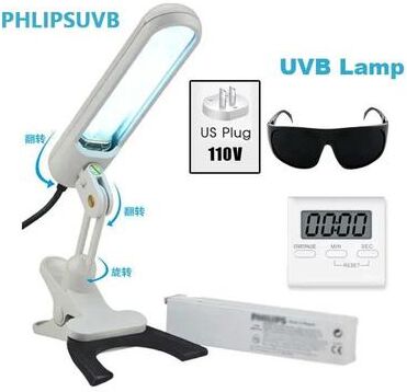 Uplift Picks UVB 311nm Light Therapy Lamp For Targeted Skin Care 110 V (us Plug)