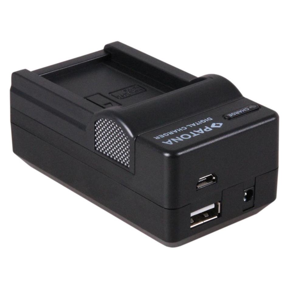 Patona 4in1 Ladegerät f. Samsung BP90A BP-90A BP90 IA-BP90a IA-BP-90a (Kamera Akku Ladegerät) (34482144)