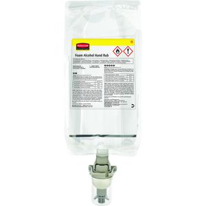 Rubbermaid Desinfektionsmittel AutoFoam Plus, Händedesinfektion, alkoholisch, 4x 1 Liter