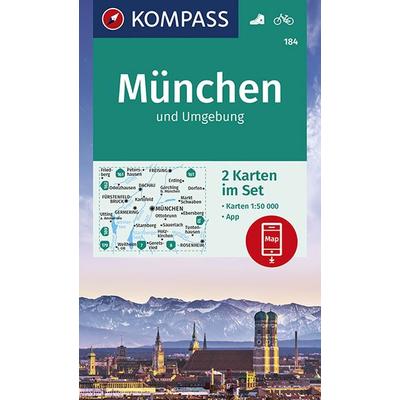 KOMPASS Wanderkarte München und Umgebung, Sonstige von , Kompass-Karten, 978-3-99044-258-6