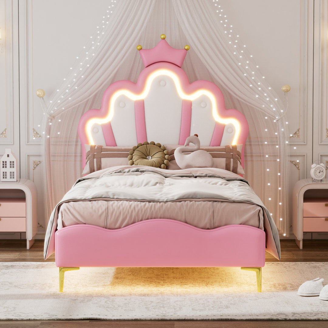 Canora Grey Standard Pink European Single (90 x 200 cm)