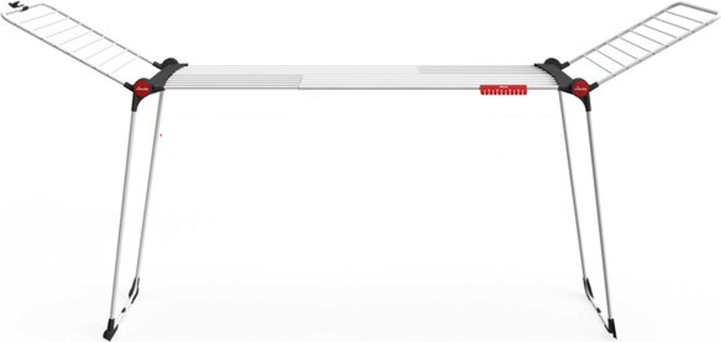 Vileda Infinity Flex uitschuifbaar wasrek, wit, 2 meter