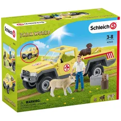 Schleich® Spielfiguren-Set Farm World Tierarztbesuch auf dem Bauernhof 42503