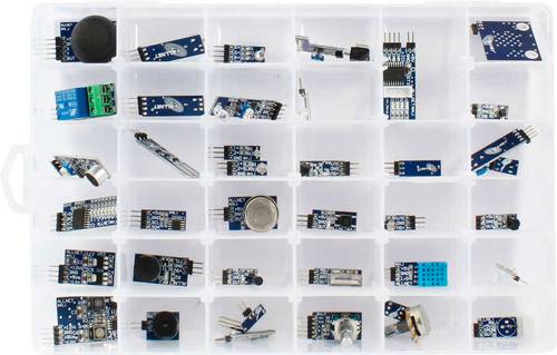 Allnet 4duino_40in1_Kit1 Sensorkit 1 Set Passend für (Entwicklungskits): Arduino