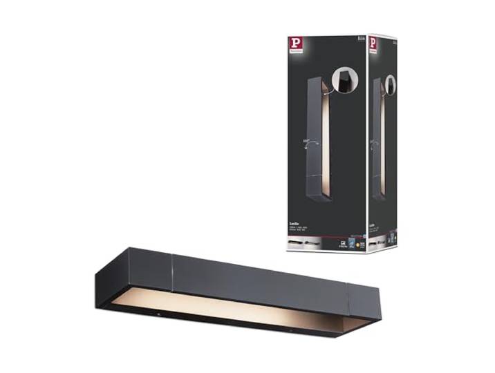 Paulmann LED-Wandleuchte Lucille 11W 2700K Schwarz