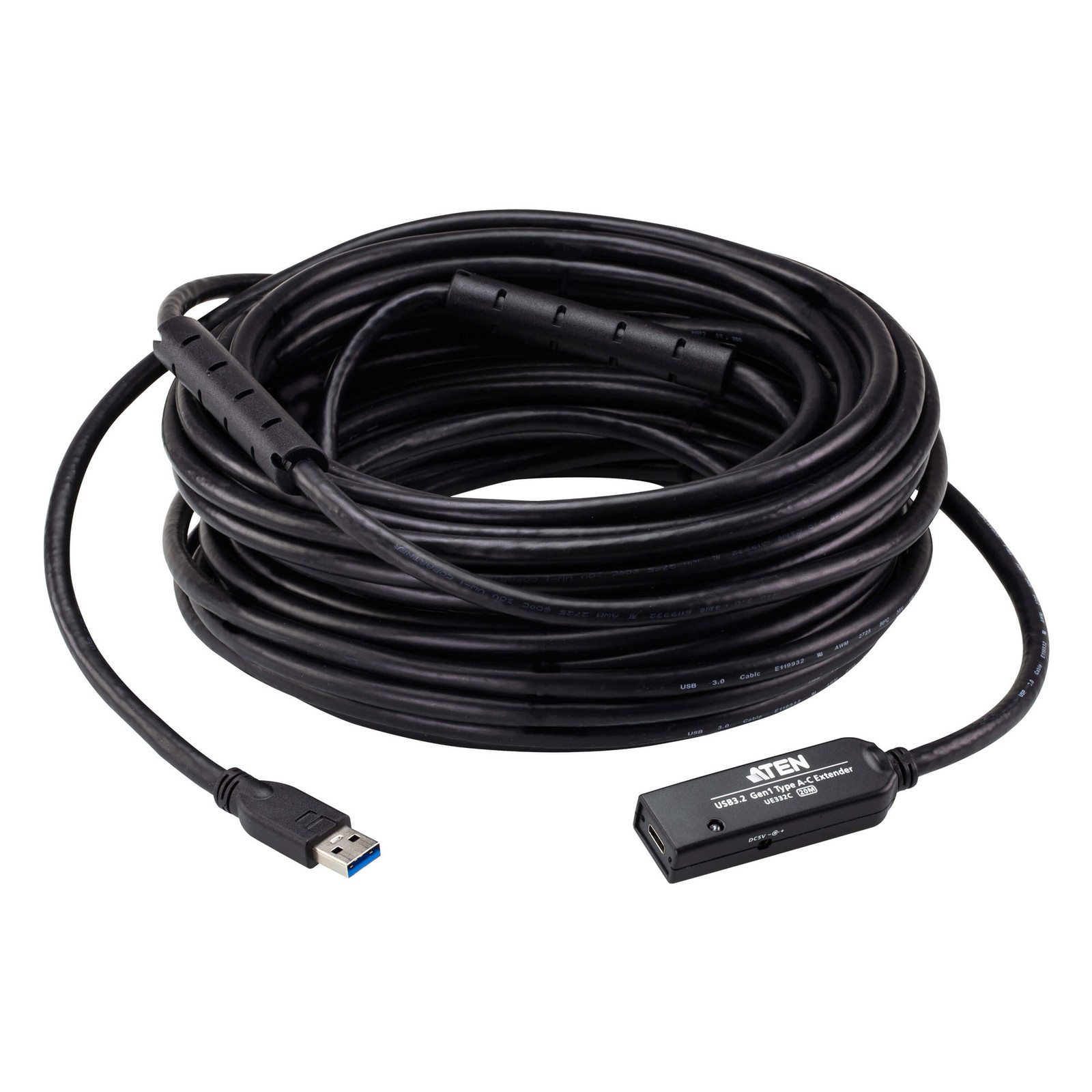ATEN UE332C USB 3.2 Gen1 verlengkabel USB-A naar USB-C, 20 meter