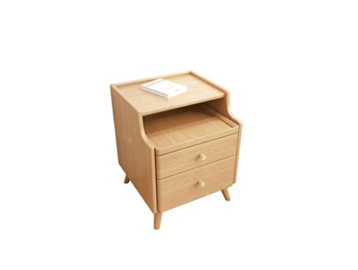 YCCHAH Bett mit Stauraum Haushalt ultraschlangen Nachttisch mit Schubladen Wohnzimmer Schlafzimmer Lagerung Kreative Ecke Desktop(B,L)