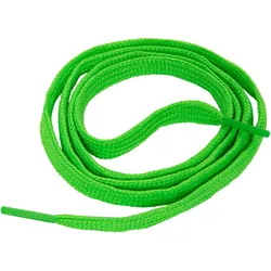 Schnürsenkel "FLAT LACES THERMO 100" - green fluo