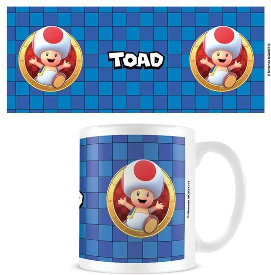 Pod Muki Super Mario (Toad 3D Port) Valkoinen 315ml