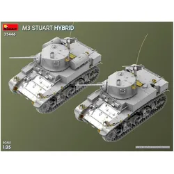 Mini art M3 Stuart Hybrid