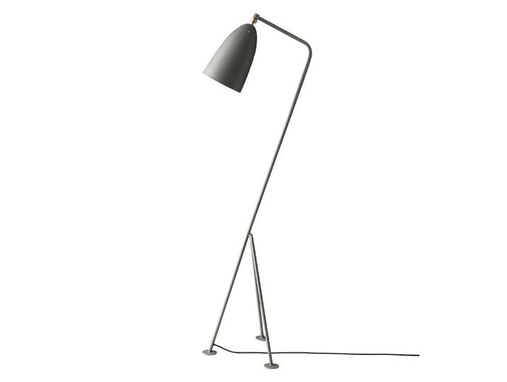 GUBI Lampadaire Gräshoppa bleu-gris
