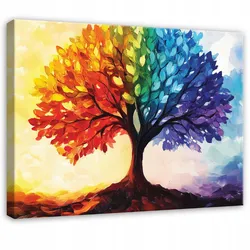 BILDER Abstrakt Baum des Lebens Modern Wohnzimmer 60x40